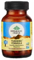 Турмерик Формула (куркумин) Органик Индия (Turmeric formula Organic India), 60 капсул