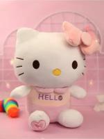 Мягкая игрушка hello kitty (хеллоу китти) 35 см