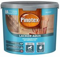 Лак для мебели и стен Pinotex LACKER AQUA 10 матовый 2.7 л