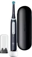 Электрическая зубная щетка Braun Oral-B Series iOG4.1B6.2DK Black, 4 режима, датчик давления, таймер, дорожный футляр, черный