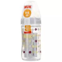 NUK First Choice Plus бутылочка из полипропилена с соской из силикона, размер М, 150 мл, с рождения