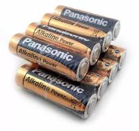 Батарейка (8шт) щелочная PANASONIC LR6 (AA) Alkaline Power 1.5В в п/э