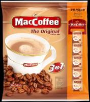MacCoffee Original растворимый кофейный напиток 3 в 1, 100 пакетиков по 20 гр