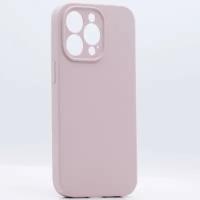 Silicone Cover для Iphone 13 Pro пудровый без логотипа