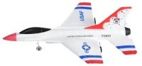 Радиоуправляемый самолет на пульте ДУ, игрушечный самолетик белого цвета
