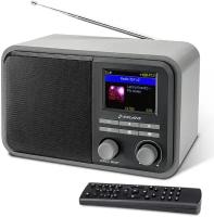 Смарт-радио Melwins MA-330D (Интернет-радио, WiFi, FM, DAB, Bluetooth, деревянный корпус, 2,4" TFT)