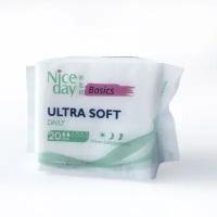 Прокладки ежедневные NICE DAY Basic Ultra Soft daily, 20 шт