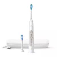 Электрическая зубная щетка Philips Sonicare HX9691/02 ExpertClean с мобильным приложением белый золотой