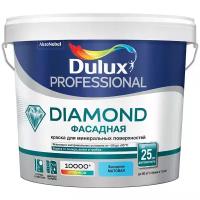 Краска акриловая Dulux Diamond Фасадная Гладкая матовая бесцветный 4.5 л 6.04 кг