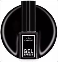 Лак для ногтей с эффектом геля Jeanmishel, тон 199, чёрный матовый, 6 мл, JEANMISHEL