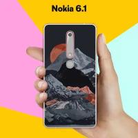 Силиконовый чехол на Nokia 6.1 Пейзаж 60 / для Нокия 6.1