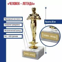 Подарки Статуэтка Фигура "Человек - легенда" (18 см)