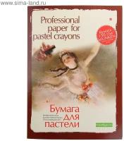 Бумага для пастели А4, 20 листов "Профессиональная серия", 150 г/м²