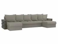 П-образный диван Венеция, Рогожка, Модель 108448