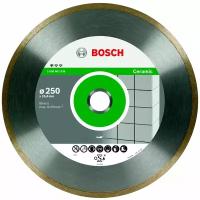 Диск алмазный отрезной Professional for Ceramic (250х30/25.4 мм) для настольных пил Bosch 2608602539