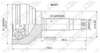 MI017 SAT Шрус наружный MITSUBISHI MIRAGE/LANCER/LIBERO/GALANT 4G37/4G13/4G15/4G91 87-95