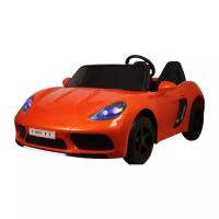 RiverToys Автомобиль Porsche Cayman T911TT, оранжевый глянец