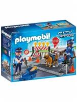 Конструктор Playmobil City Action Блокпост Полиции, Playmobil