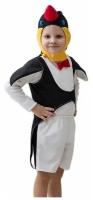 Карнавальный костюм пингвин в шортах, на рост 104-116 см, 3-5 лет, Бока 1983-бока