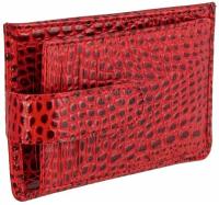 Кредитница Sergio Belotti 7401 croco red