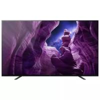 55" Телевизор Sony KD-55A8 2020, черный