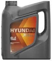 Трансмиссионное масло HYUNDAI XTeer Gear Oil-5 75W90, 4л., для МКПП, API GL-5