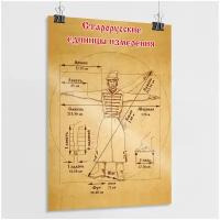 Плакат "Старорусские единицы измерения"