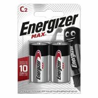 Батарейка Energizer Max 1.5V C/LR14, в упаковке: 2 шт