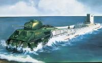 A03301V Сборные модели десантного катера и танка LCM3 & Sherman