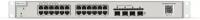 Reyee 24-Port 10G L2 Managed Switch, 24 Gigabit RJ45 Ports, 4 *10G SFP+ Slots,19-inch Rack-mountable Steel Case