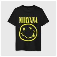 Мужская футболка хлопок NIRVANA нирвана