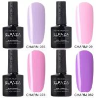 ELPAZA CHARM Professional/Гель-лак/ Набор 4 шт. по 10 мл