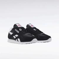 Кроссовки Reebok CL Nylon, размер 8,5 US, черный, белый