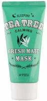 Ночная маска для лица `A`PIEU` FRESH MATE MASK успокаивающая с маслом чайного дерева 50 мл