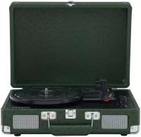 Виниловый проигрыватель Crosley Cruiser plus CR8005F green ostrich