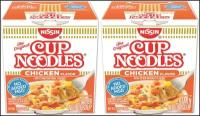 Лапша быстрого приготовления Cup Noodles Hearty Chiken / Кап Нудлс Глобал Сытная Курица 64 г. x 2 шт. (Индонезия)