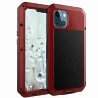 Чехол для iPhone 13 LunaTik Taktik Extreme ударопрочный цвет Satin Red