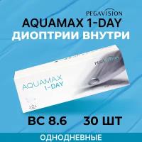 PegaVision Aquamax 1 day (30 линз) -2.50 R 8.6