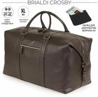 Дорожно-спортивная сумка BRIALDI Crosby (Кросби) relief brown