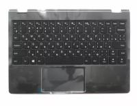 Клавиатура для Lenovo Yoga 710-11 черная с черным топкейсом