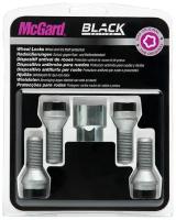 Болты-секретки McGard 27179SUB(черные) M12x1.5 L25.5mm S17mm