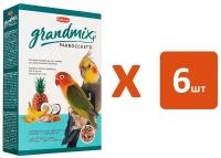PADOVAN GRANDMIX PARROCCHETTI корм для средних попугаев (400 гр х 6 шт)