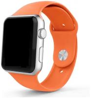 Ремешок спортивный для Apple Watch 38/40/41 mm Оранжевый