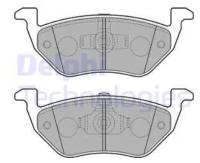 [Lp2158] Delphi Колодки Тормозные ЗадниеКомплект На Ось Delphi арт. LP2158
