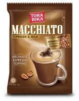 Растворимый кофе Macchiato Espresso&Milk 3в1 с кофейной крошкой в пакетиках, 20 уп., 24 г