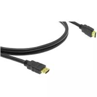 Kramer HDMI (m) - HDMI (m) (C-HM/HM/ETH), 3 м, черный