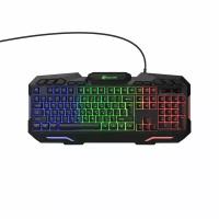 Клавиатура Oklick 700G черный USB Multimedia Gamer LED