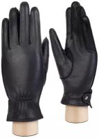Перчатки женские кожаные ELEGANZZA, размер 8(L), серый