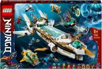 Конструктор LEGO NINJAGO 71756 Подводный «Дар Судьбы», 1159 дет