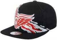 Бейсболка MITCHELL NESS арт. 6HSSSH22087-DRWBLCK Detroit Red Wings NHL (черный), размер ONE